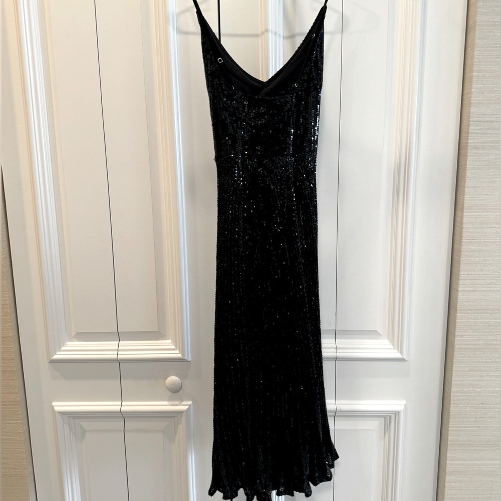 Women’s Topshop Black Sequin Dress